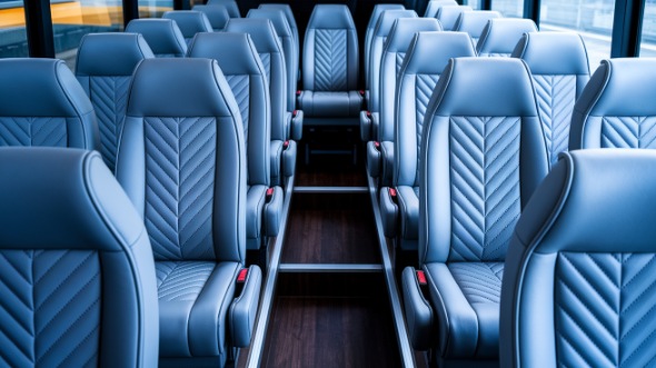 35 passenger minibus inside san marcos