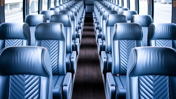 54 passenger charter bus interior san marcos